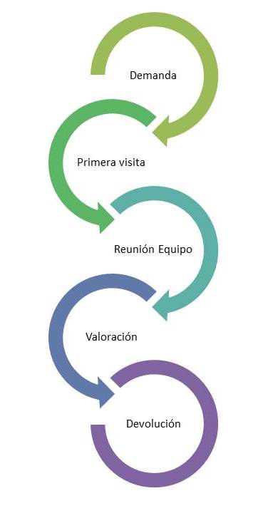 Funcionamiento IDAPP  -niños